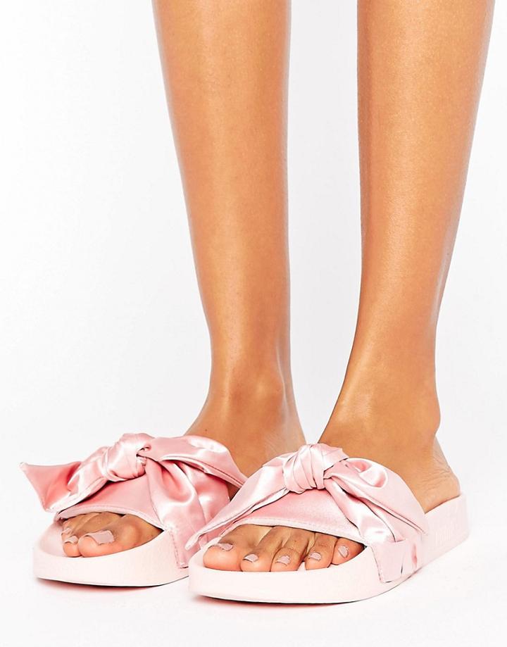 Puma X Fenty Bow Slider Sandal - Pink