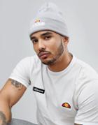 Ellesse Beanie With Logo In Gray - Gray