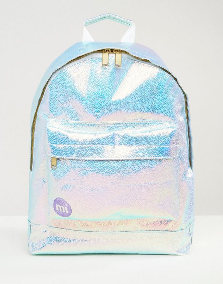 Mi-pac Pebbled Iridescent Backpack - Multi
