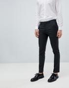 River Island Super Skinny Smart Pants In Gray - Gray
