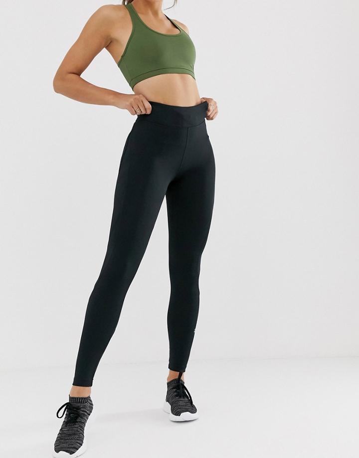 Asos 4505 Icon Run Tie Waist Legging-black