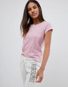 Abercrombie & Fitch Regular Fit T-shirt In Stripe - Multi