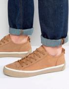 Aldo Yerilian Suede Plimsolls - Beige