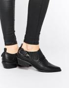 Asos Mexico Flat Shoes - Black