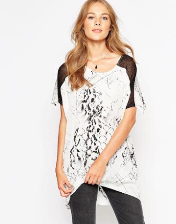 Twisted Muse Shift Dress - Mosiac Print