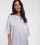 Glamorous Relaxed Top In Soft Organza