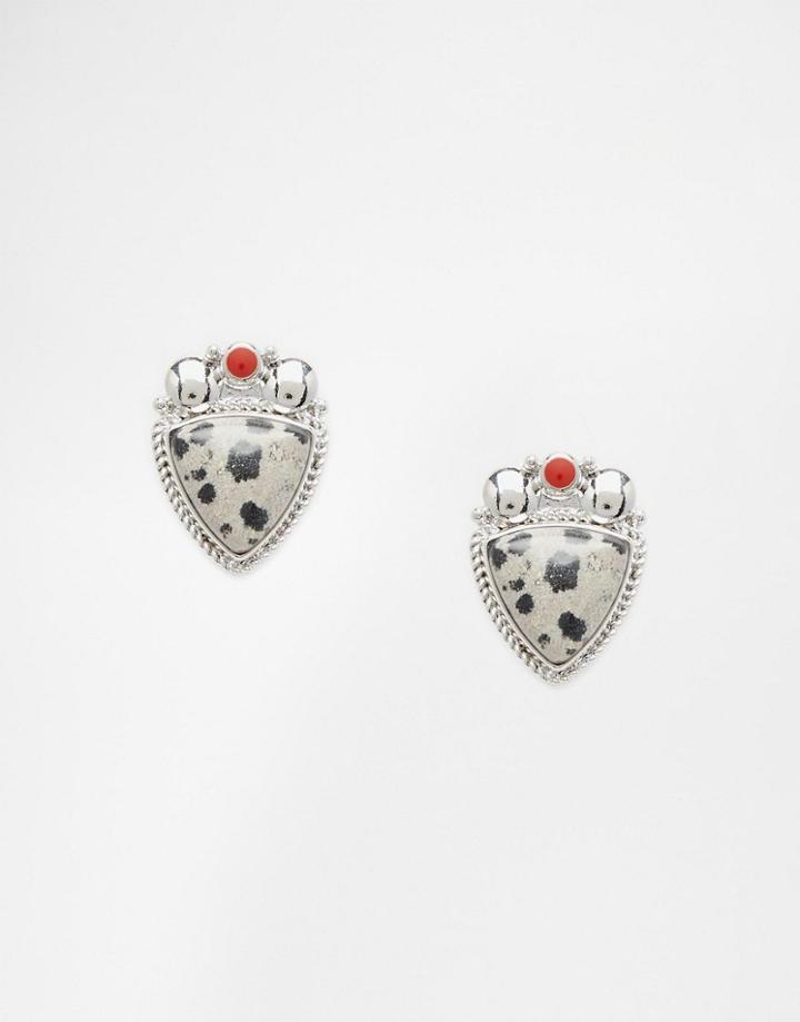 Asos Desert Stud Earrings - Multi