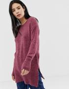 Ichi Sweater Dress - Pink