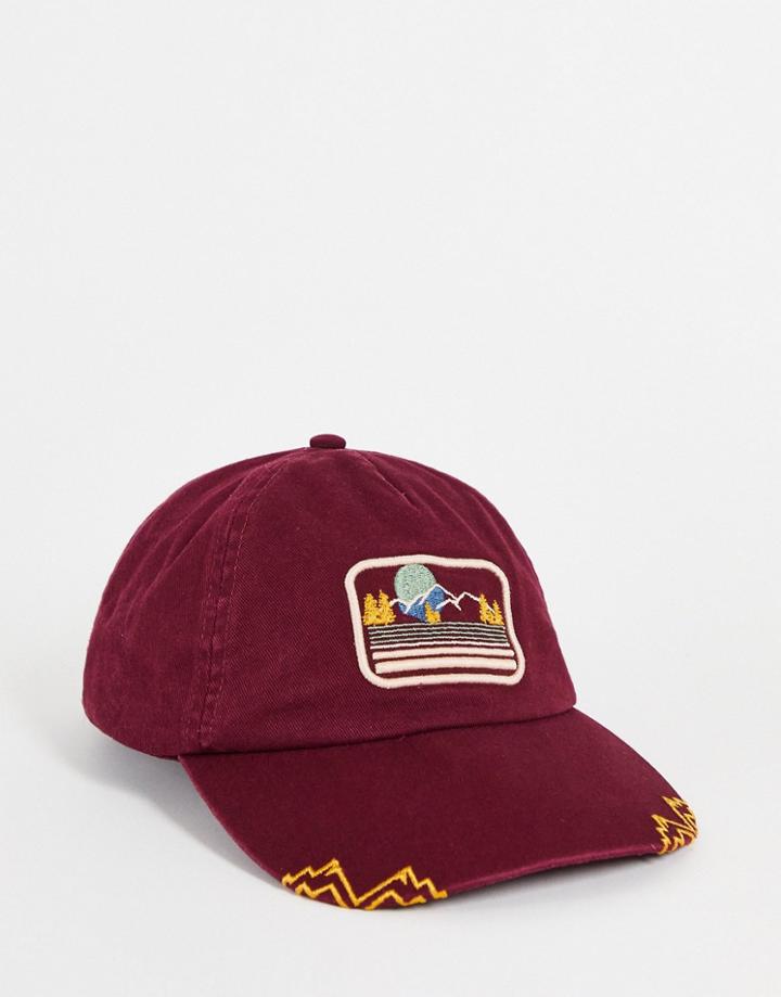 Boardmans Motif Cap In Brown