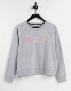 Dkny Sport Sweatshirt With Ombre Logo In Gray - Part Of A Set-grey