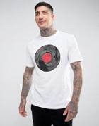 Hymn Print T-shirt - White
