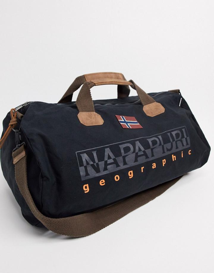 Napapijri Bering Body Bag With Logo In Black