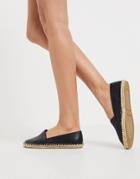 Asos Design Jodie Espadrilles In Black