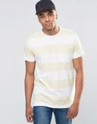New Look Striped T-shirt In Yellow - Yellow