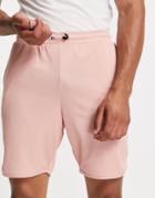 Selected Homme Poly Shorts In Pink - Pink