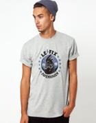 Le Fix T-shirt Great Kaj Print - Gray