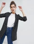 Stradivarius Polka Dot Soft Blazer - Multi