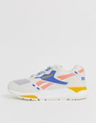 Reebok Bolton Sneaker In Chalk And Pink-cream