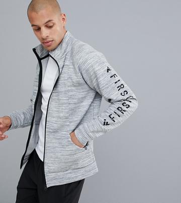 First Menswear Greco High Neck Top - Gray
