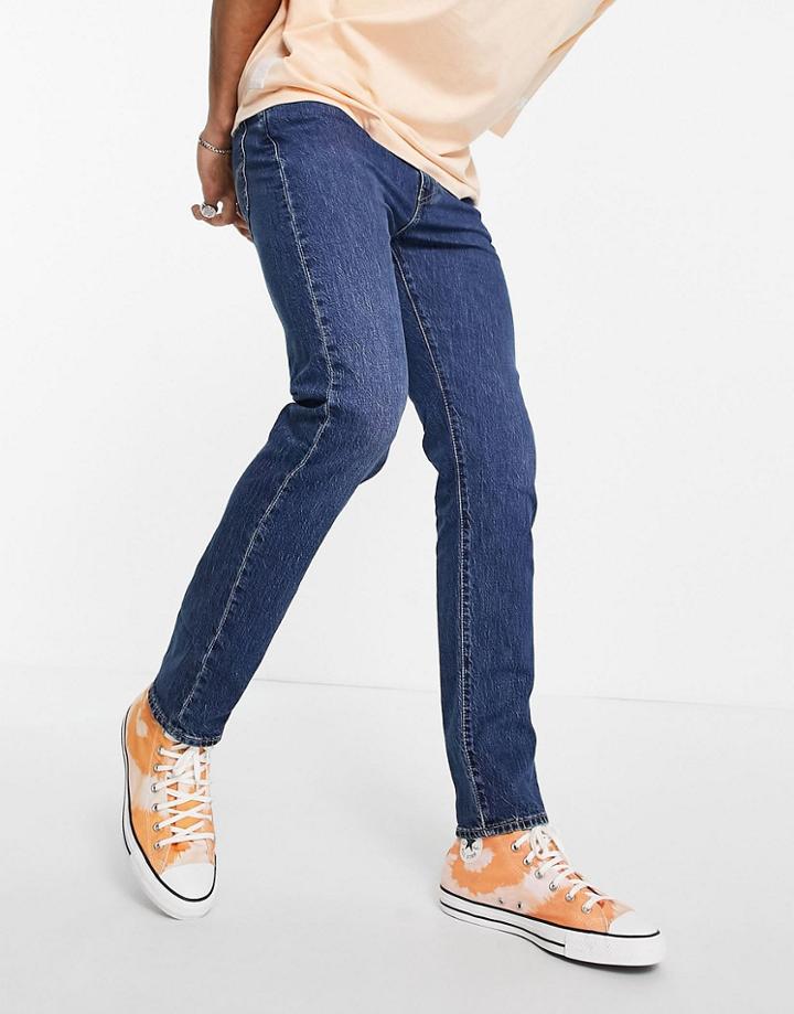 Levi's 510 Skinny Fit Jeans In Mid Blue Wash-blues