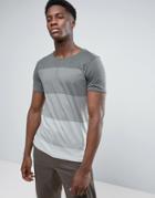 Selected Homme Stripe T-shirt - Gray