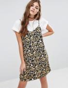 Asos Animal Print Cami Dress - Multi