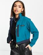 Berghaus Cropped Wind Jacket In Green/black