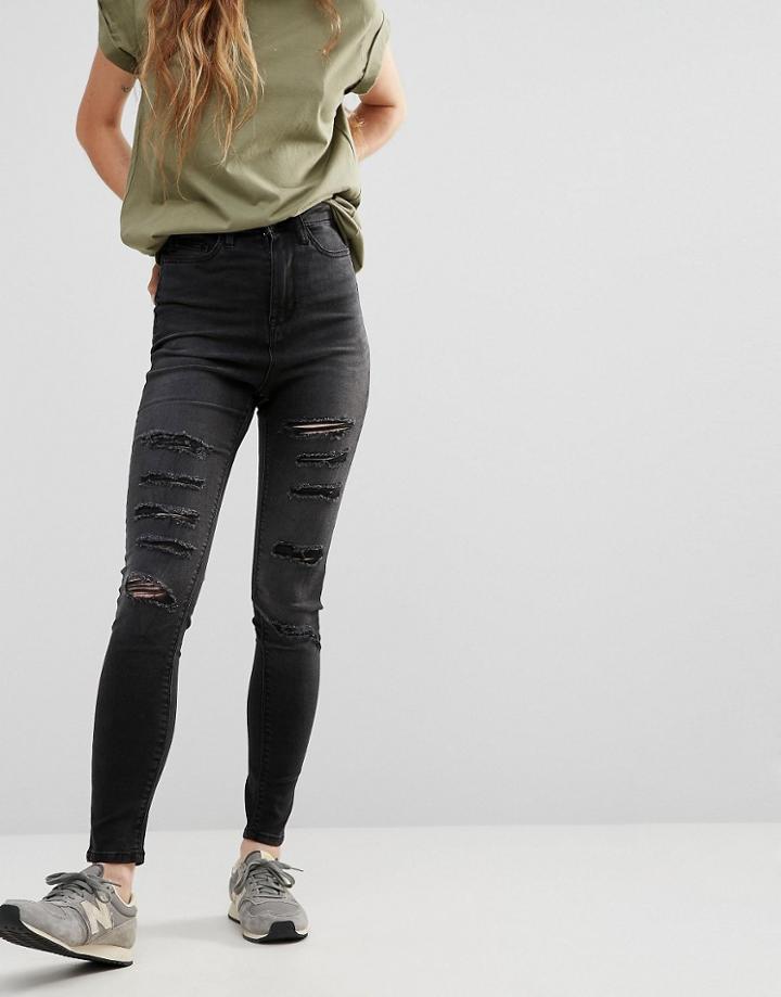 Waven Anika High Rise Skinny Jean - Black