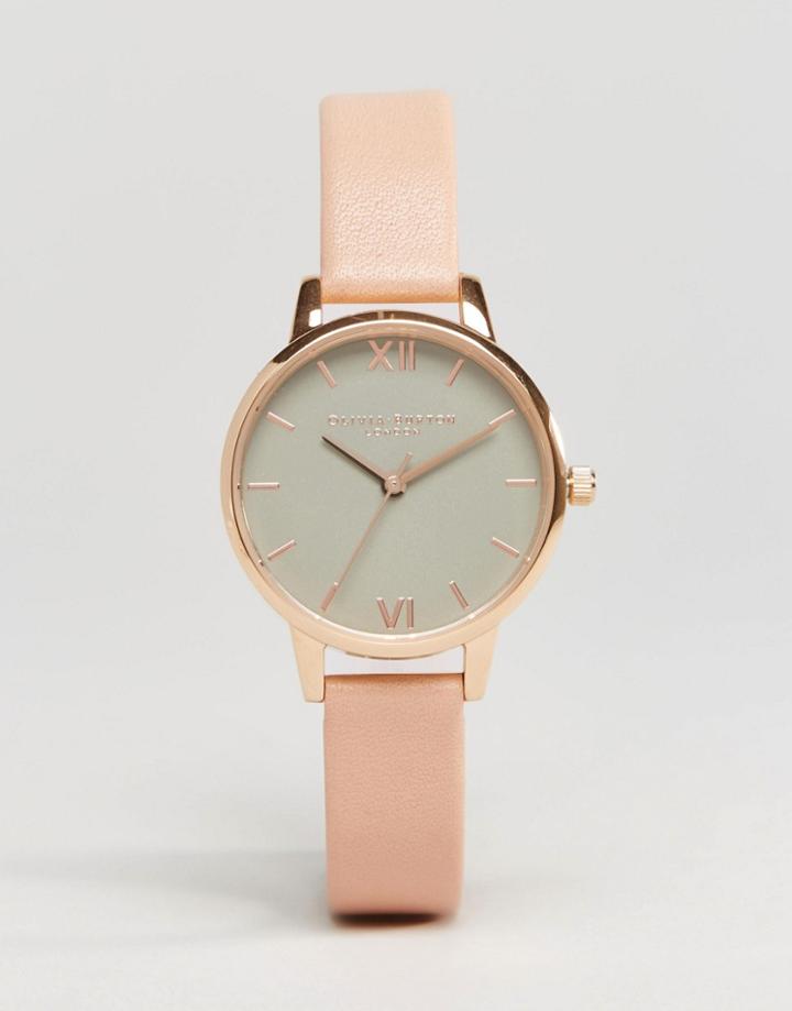 Olivia Burton Pink Midi Dial Watch Ob15md60 - Pink