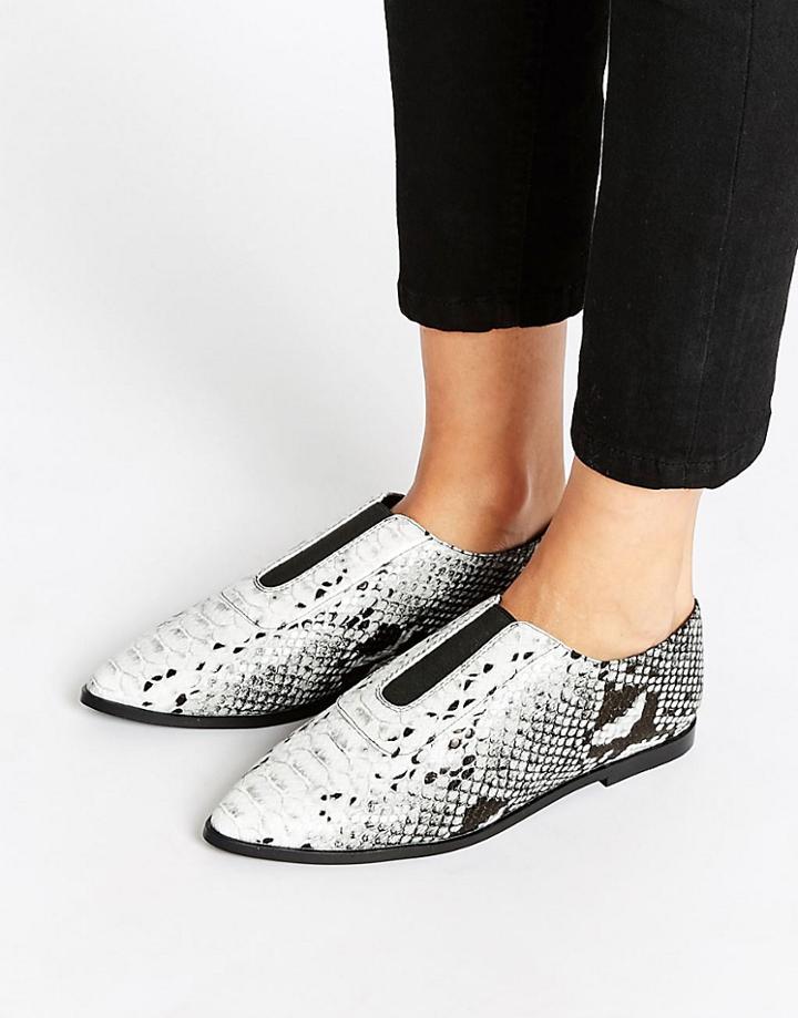 Asos Matilda Pointed Flat Shoes - Multi
