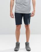 Asos Jersey Shorts In Navy - Total Eclipse