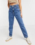 Levi's High Loose Tapered Jean In Midwash Blue-blues
