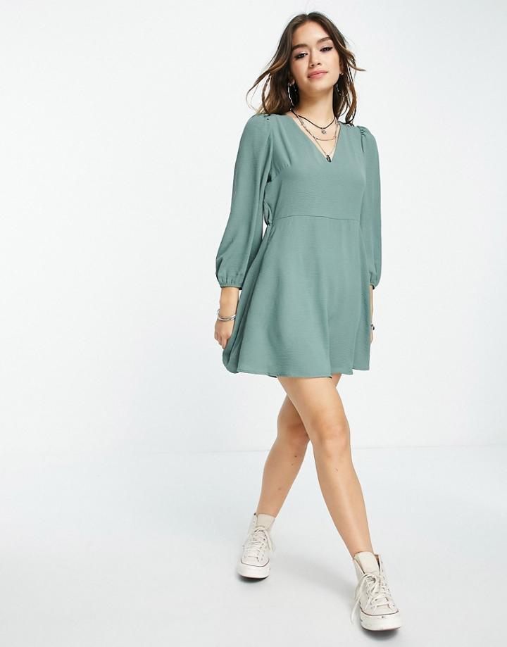 Vero Moda Mini Dress In Green