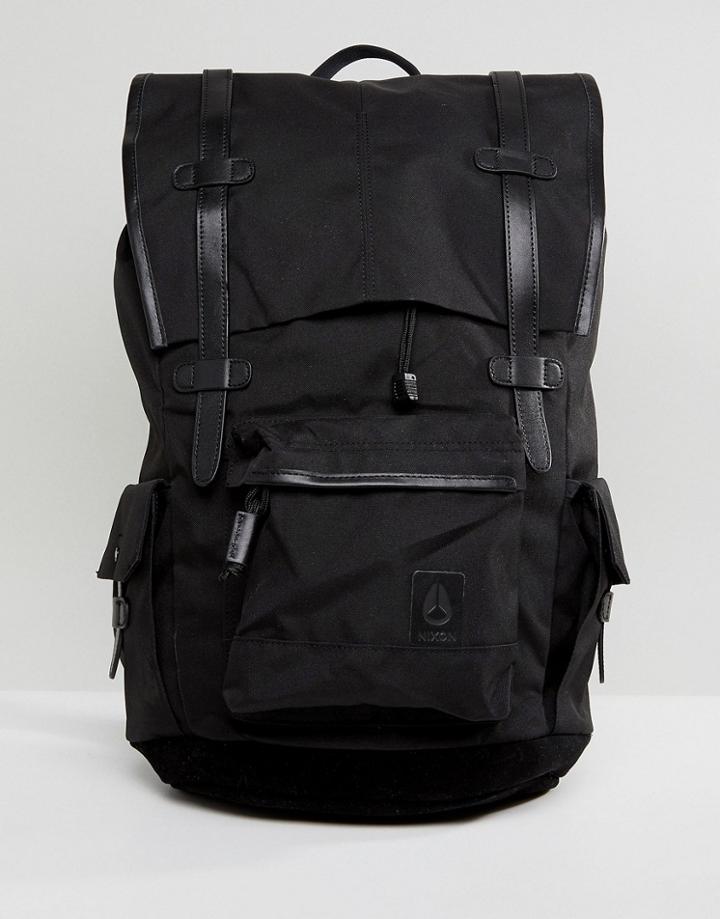 Nixon Boulder Backpack In Black - Black