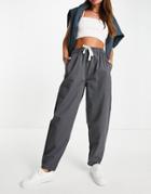 Cotton: On Everyday Pant In Gray-grey