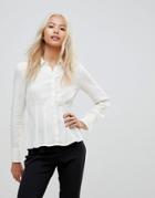 Asos Waisted Shirt - Cream