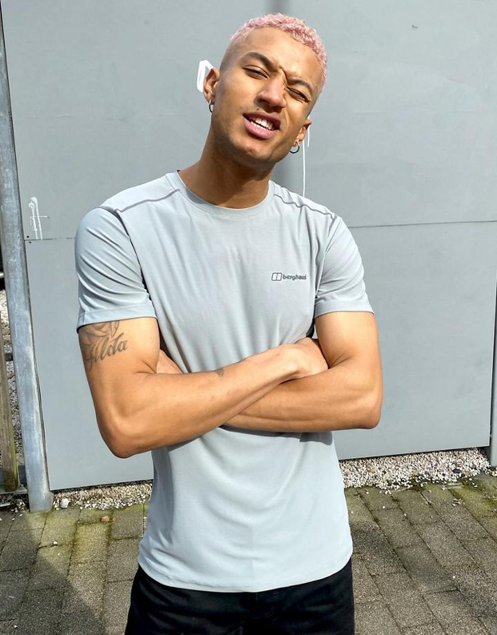 Berghaus 24/7 Tech T-shirt In Gray-grey