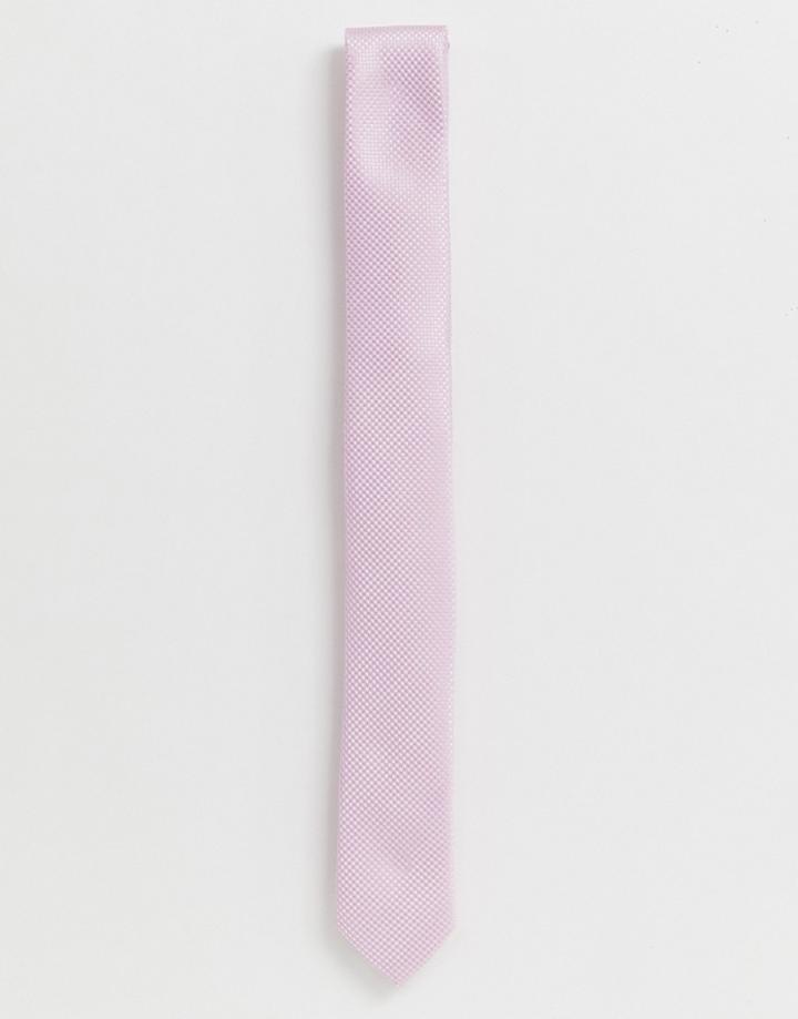 Jack & Jones Premium Blade Wedding Tie In Lilac-purple