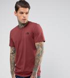 The North Face Simple Dome T-shirt In Burgundy Exclusive To Asos - Red
