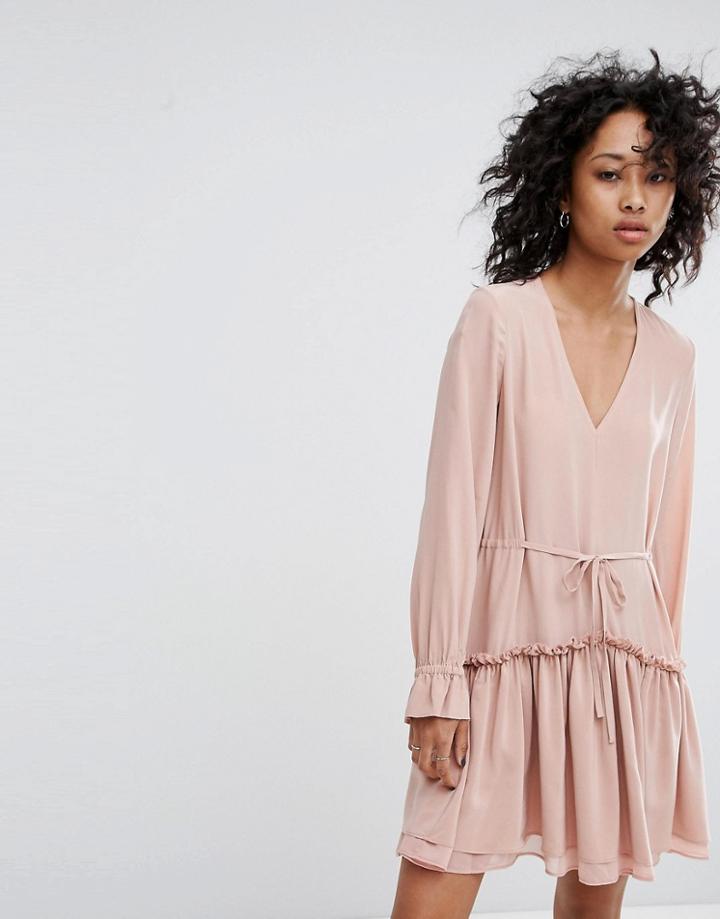 Allsaints Alia Dress - Pink