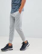 Pull & Bear Tailored Joggers In Light Gray - Gray