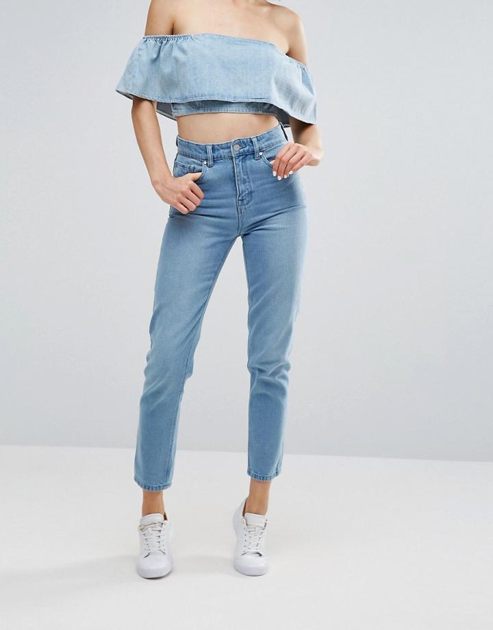 Waven Elsa Mom Jeans - Blue