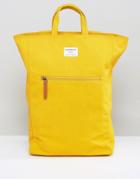 Sandqvist Tony Backpack & Tote In Yellow - Yellow