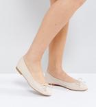 Asos Libra Wide Fit Ballet Flats