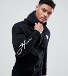Good For Nothing Muscle Hoodie In Black With Script Logo Exclusive To Asos