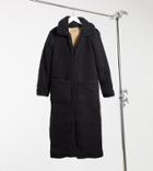 Brave Soul Tall Heavenly Long Borg Coat-black