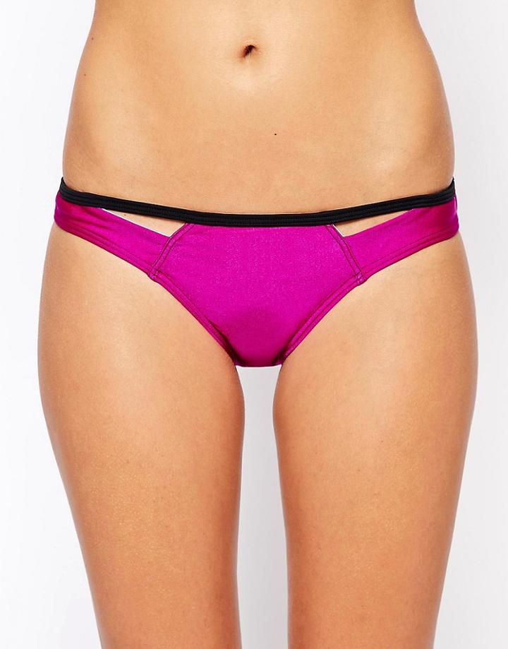 Minkpink Rasberry Swirl Bikini Bottoms - Multi