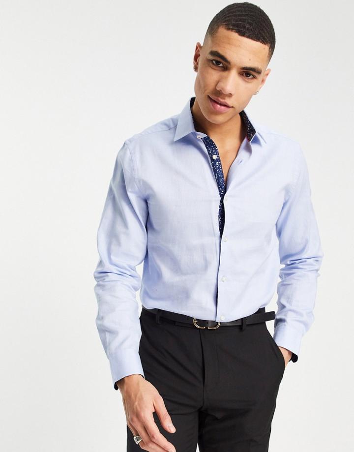 Ted Baker Regular Fit Shirt In Blue