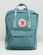 Fjallraven Kanken Backpack With Contrast Woven Straps - Green