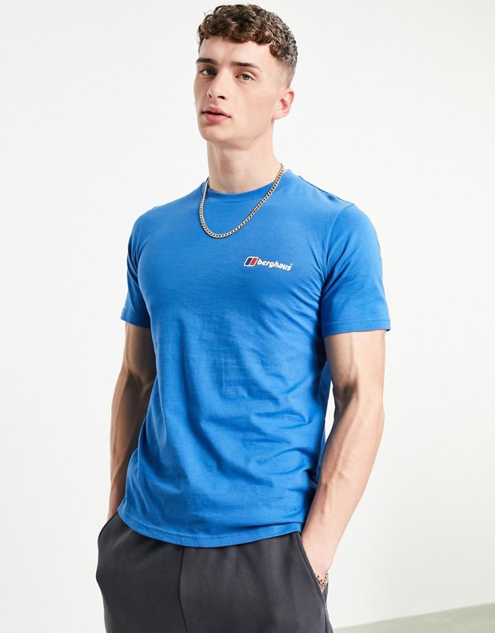Berghaus Classic Logo T-shirt In Blue-blues